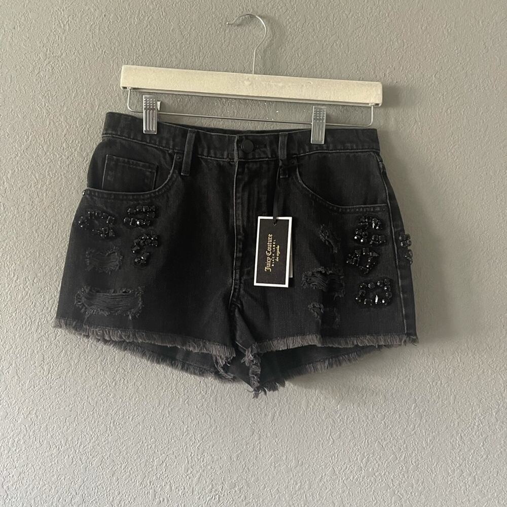 Juicy Couture Black Label Embellished‎ Shorts - Picture 2 of 8